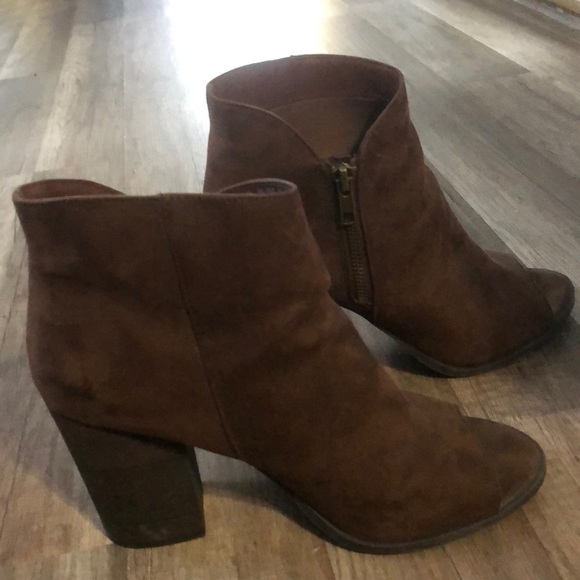 Open Toe Booties - Picture 4 of 6